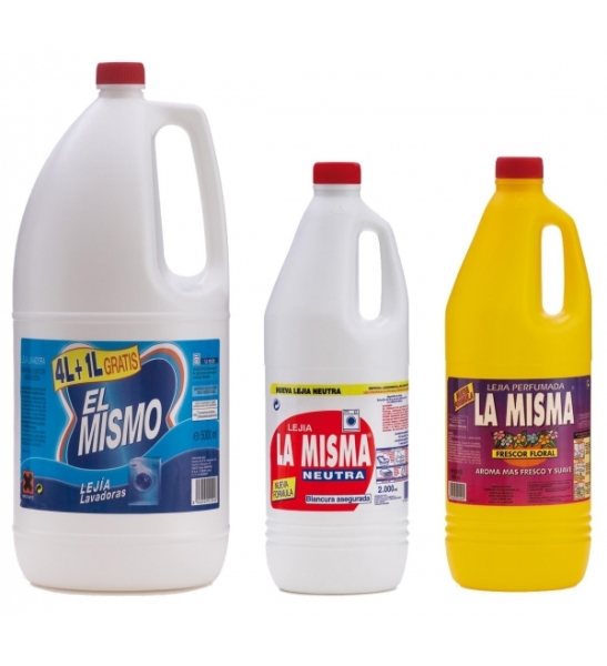 Lejía, en sus diferente tipos de Biocidas (EL RATÓN)